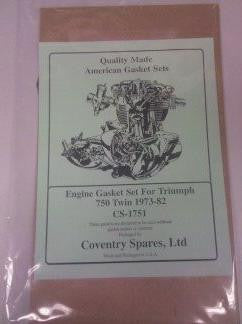 Triumph 750 Complete Gasket Sets - (1973-1978)