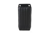 Bates Style P-Pad  -- Black Leather, Tuck n' Roll