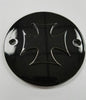 Iron Cross Points Cover for Harley (Black)