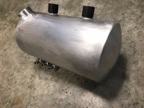 Choppahead Harley Davidson Aluminum Oil Tank - Domed Ends