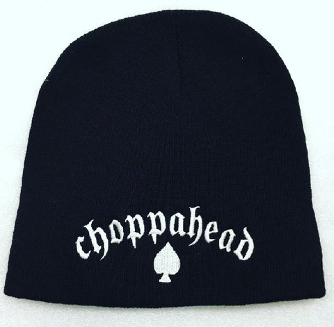 Choppahead embroidered beanie