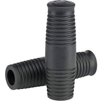 Lowbrow Customs Cole Foster Grips- Black 1"