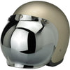 Biltwell Chrome Mirror Anti-fog bubble shield