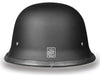 Daytona German Style Helmet (DOT) - Matte Black