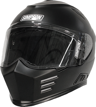 Simpson Ghost Bandit Helmet - Matte Black Composite