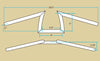 Biltwell Keystone Handlebars- Chrome 1"