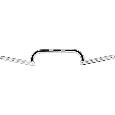 Burly Brand Clubman Handlebars-Chrome 1"