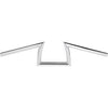 Biltwell Keystone Handlebars- Chrome 1"