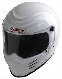 Simpson Outlaw Bandit Helmet - Matte White
