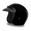 Daytona 3/4 Helmet-Gloss Black