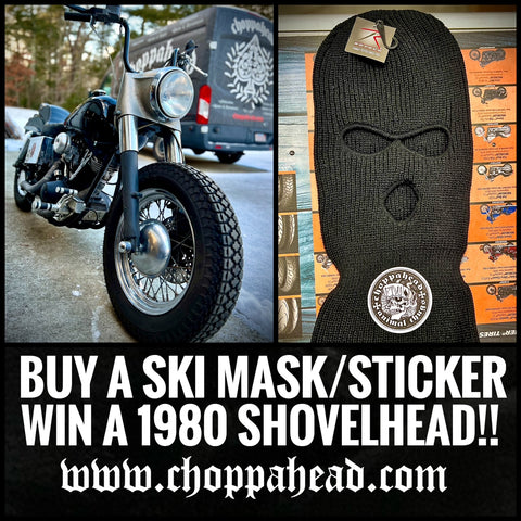 Ski Mask / Sticker / Shovelhead Entry