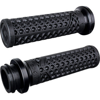 Vans / ODI Lock-On Grips (1") - Black/Black - TBW and Cable