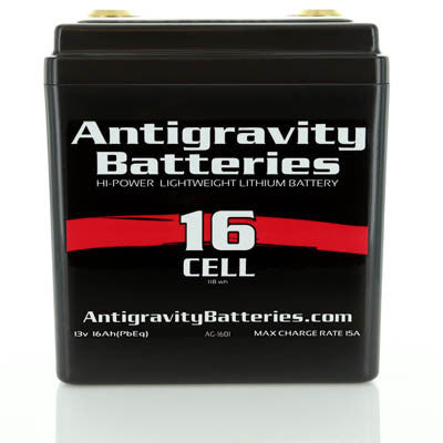 Antigravity AG-1601 Battery (for bikes up to 1600cc / 96")