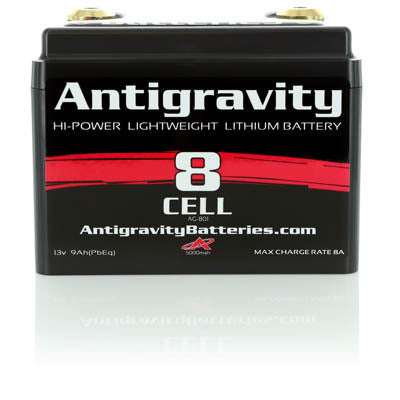 Antigravity - AG-801 Battery (for bikes up to 750cc)