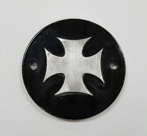 Iron Cross Points Cover for Harley (Contrast Cut)