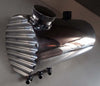 Choppahead Harley Davidson Aluminum Oil Tank - Finned Ends