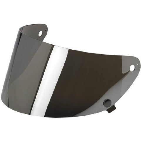 Biltwell Gringo S Flat Shield - Chrome Mirror