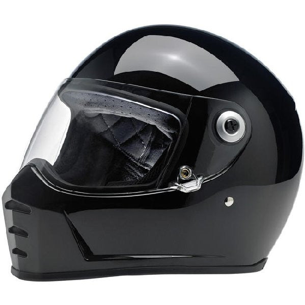 full face biltwell motorcycle helmets Biltwell Lane Splitter Helmet Black Gloss XL