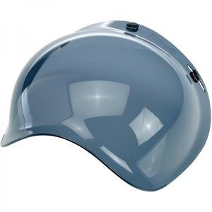 bitwell solid blue motorcycle helmet Biltwell Anti-Fog Bubble Shield Smoke