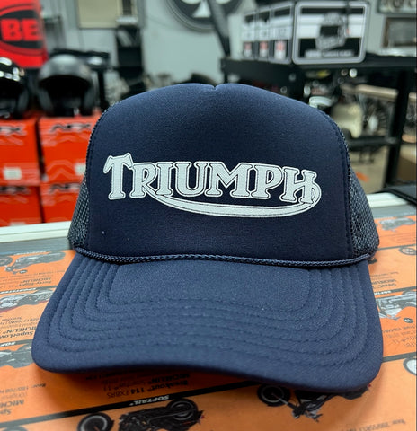 Solid navy Triumph Hat