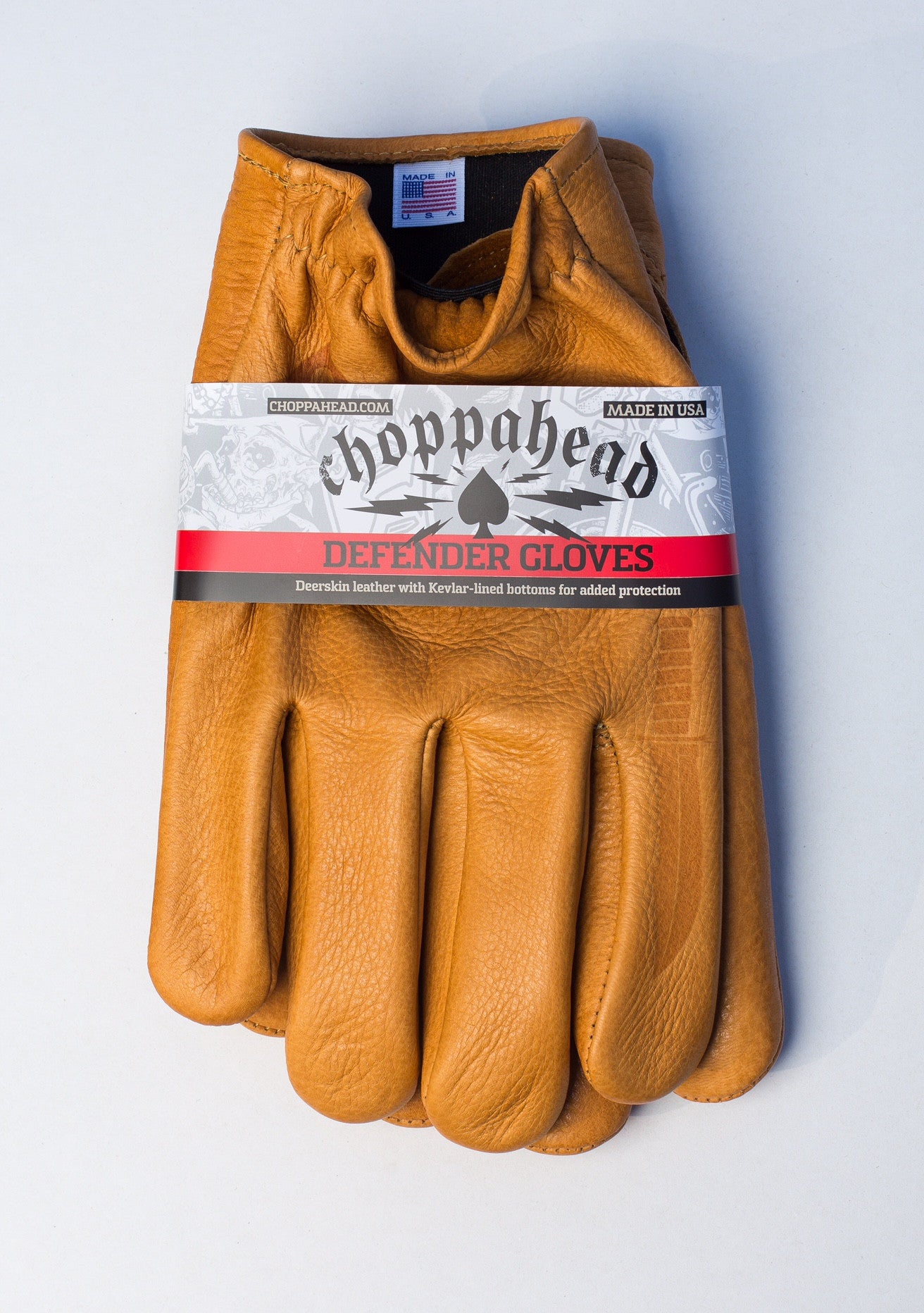 Choppahead Kevlar-Lined Defender Gloves (Men's) - Tan